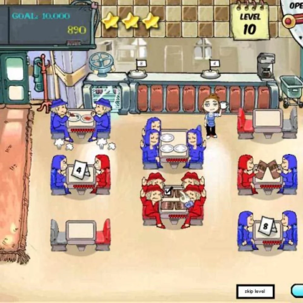 Diner Dash Windows/Mac Game
